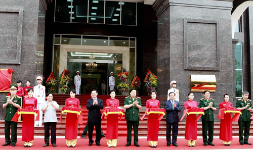 Khánh thành công trình Sở Chỉ huy Bộ Tư lệnh Thủ đô Hà Nội